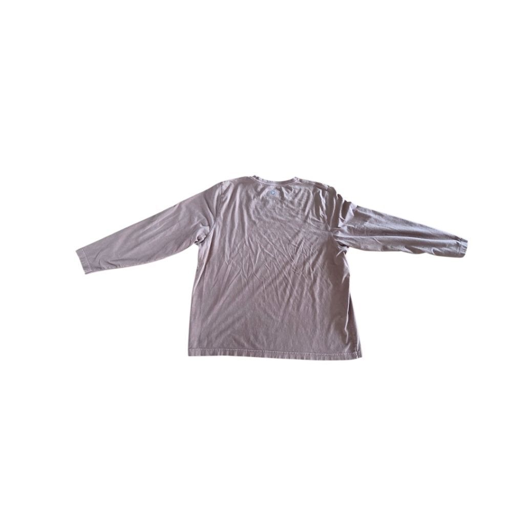 Lot Of TWO Life is Good Long Sleeve Tees Women XXL Blue Brown 2X - Picture 5 of 12